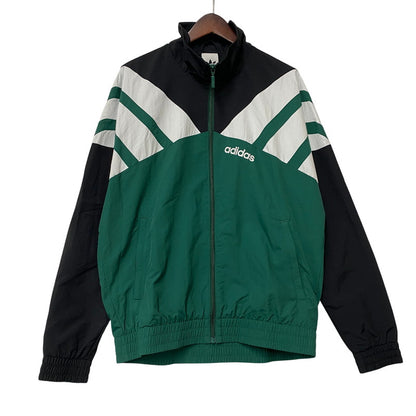 【中古品】【メンズ】 ADIDAS アディダス JX3053 TRACK TOP トラック トップ 148-260518-cs-13-izu サイズ：L カラー：グリーン 万代Net店