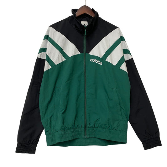 【中古品】【メンズ】 ADIDAS アディダス JX3053 TRACK TOP トラック トップ 148-260518-cs-13-izu サイズ：L カラー：グリーン 万代Net店