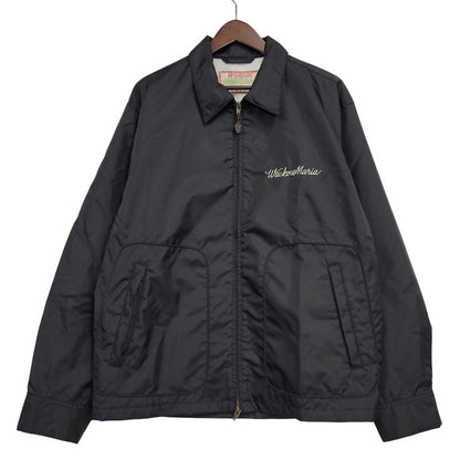 【中古美品】【メンズ】 WACKO MARIA ワコマリア × McGREGOR マックレガー NYLON JACKET 25SS-WMO-MC01 113115501 ナイロンジャケット 142-260509-as-10-izu サイズ：M カラー：ブラック 万代Net店