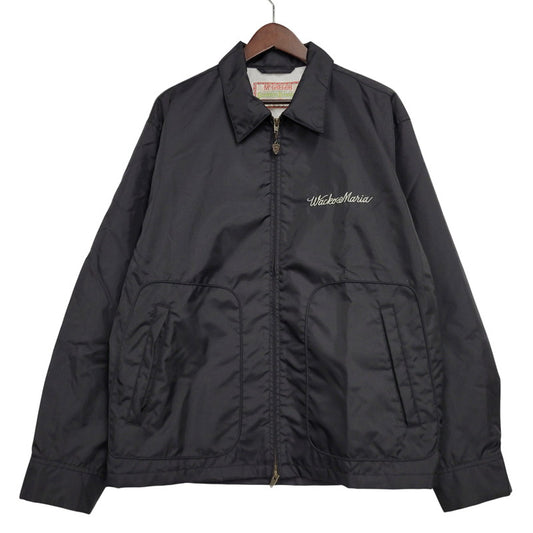 【中古美品】【メンズ】 WACKO MARIA ワコマリア × McGREGOR マックレガー NYLON JACKET 25SS-WMO-MC01 113115501 ナイロンジャケット 142-260509-as-10-izu サイズ：M カラー：ブラック 万代Net店