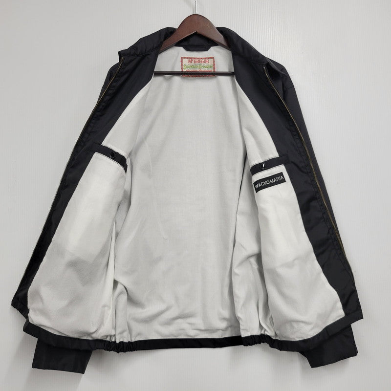 【中古美品】【メンズ】 WACKO MARIA ワコマリア × McGREGOR マックレガー NYLON JACKET 25SS-WMO-MC01 113115501 ナイロンジャケット 142-260509-as-10-izu サイズ：M カラー：ブラック 万代Net店