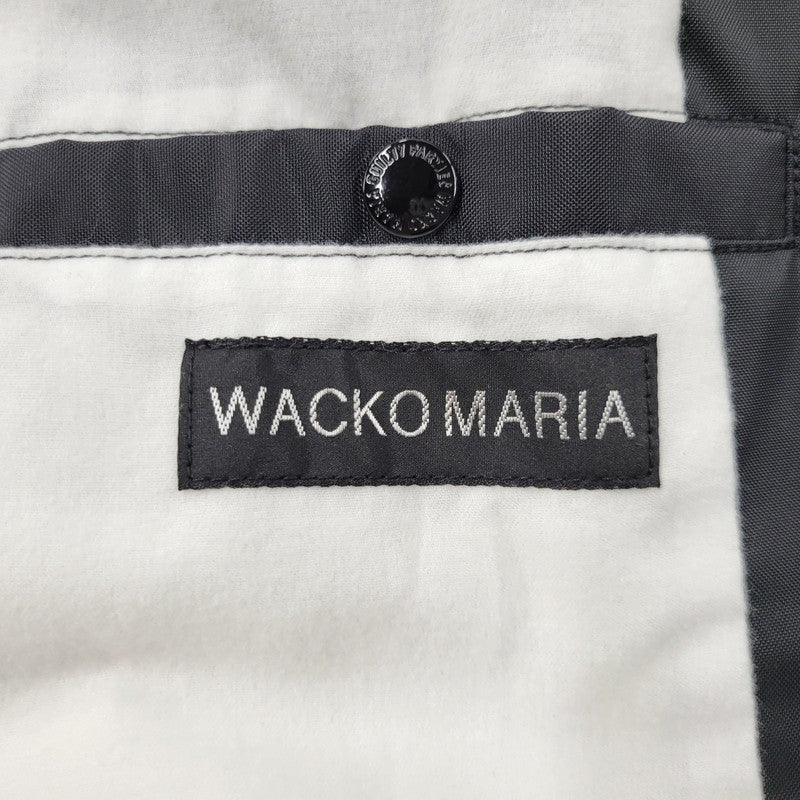 【中古美品】【メンズ】 WACKO MARIA ワコマリア × McGREGOR マックレガー NYLON JACKET 25SS-WMO-MC01 113115501 ナイロンジャケット 142-260509-as-10-izu サイズ：M カラー：ブラック 万代Net店