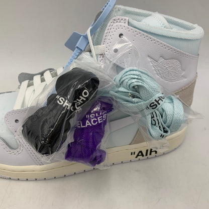 【中古美品】【メンズ】 NIKE×VIRGIL ABLOH ARCHIVE (V.A.A.) ナイキ×ヴァージルアブローアーカイブ AA3834-100 AIR JORDAN 1 RETRO HIGH OG エア ジョーダン レトロ ハイ オージー スニーカー シューズ 靴 160-260507-cs-11-izu サイズ：28cm カラー：WHITE/WHITE 万代Net店