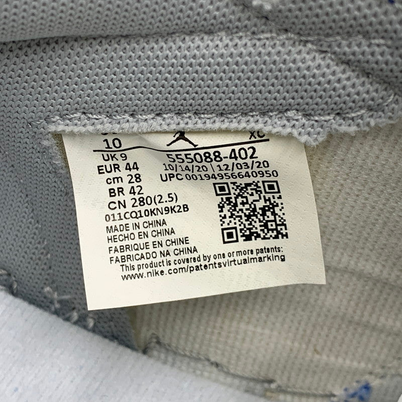 【中古美品】【メンズ】 NIKE ナイキ 555088-402 AIR JORDAN 1 HIGH OG エア ジョーダン ワン ハイ オージー スニーカー シューズ 靴 160-260507-cs-12-izu サイズ：28cm カラー：HYPER ROYAL/WHITE-LIGHT SMOKE GREY 万代Net店