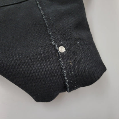 【中古品】【メンズ】 CVTVLIST カタリスト CORDUROY DOUBLEKNEE PAINT PANTS 2101110402 コーデュロイ 切替 ダブルニー ペイント パンツ 153-260508-as-10-izu サイズ：2 カラー：ブラック×レッド 万代Net店
