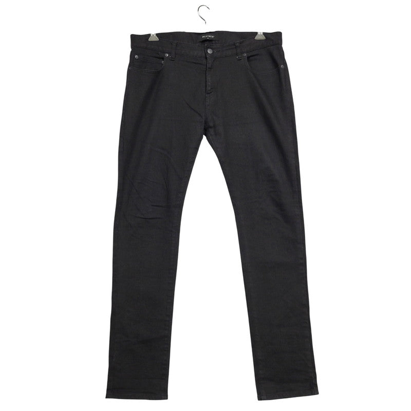 【中古品】【メンズ】 MLVINCE メルヴィンス ZIPFLY STRETCH DENIM PANTS ジップフライ ストレッチ デニムパンツ 153-260508-as-03-izu サイズ：34 カラー：ブラック 万代Net店