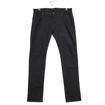 【中古品】【メンズ】 MLVINCE メルヴィンス ZIPFLY STRETCH DENIM PANTS ジップフライ ストレッチ デニムパンツ 153-260508-as-03-izu サイズ：34 カラー：ブラック 万代Net店