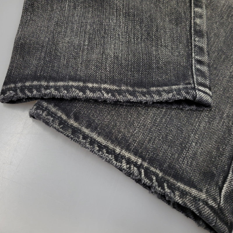 【中古品】【メンズ】 MLVINCE メルヴィンス BUTTONFLY SKINNY DENIM PANTS ボタンフライ スキニーデニムパンツ ジーンズ 153-260508-as-02-izu サイズ：34 カラー：ブラック 万代Net店