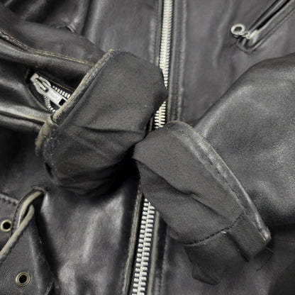 【現状渡し品】【メンズ】 SCHOTT ショット PERFECTO USA製 DOUBLE RIDERS JACKET パーフェクト ダブル ライダース ジャケット アウター 145-260509-cs-14-izu サイズ：38 カラー：ブラック 万代Net店
