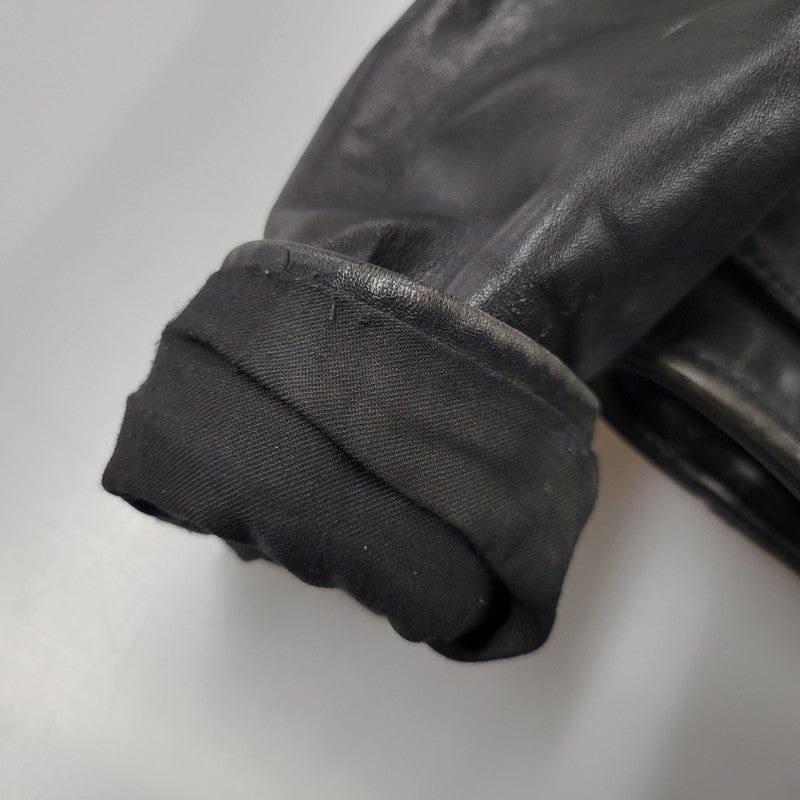 【現状渡し品】【メンズ】 SCHOTT ショット PERFECTO USA製 DOUBLE RIDERS JACKET パーフェクト ダブル ライダース ジャケット アウター 145-260509-cs-14-izu サイズ：38 カラー：ブラック 万代Net店