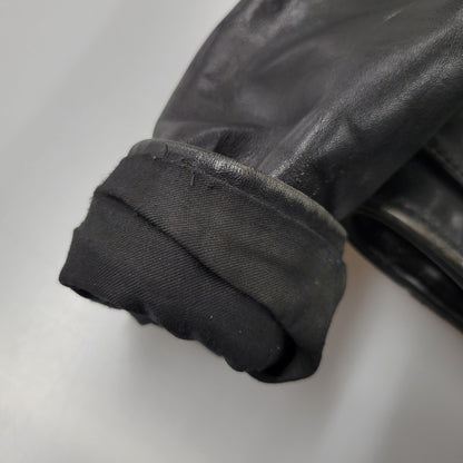 【現状渡し品】【メンズ】 SCHOTT ショット PERFECTO USA製 DOUBLE RIDERS JACKET パーフェクト ダブル ライダース ジャケット アウター 145-260509-cs-14-izu サイズ：38 カラー：ブラック 万代Net店