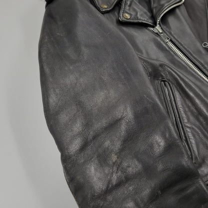 【現状渡し品】【メンズ】 SCHOTT ショット PERFECTO USA製 DOUBLE RIDERS JACKET パーフェクト ダブル ライダース ジャケット アウター 145-260509-cs-14-izu サイズ：38 カラー：ブラック 万代Net店