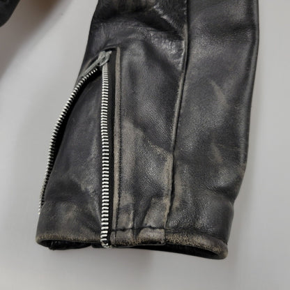 【現状渡し品】【メンズ】 SCHOTT ショット PERFECTO USA製 DOUBLE RIDERS JACKET パーフェクト ダブル ライダース ジャケット アウター 145-260509-cs-14-izu サイズ：38 カラー：ブラック 万代Net店