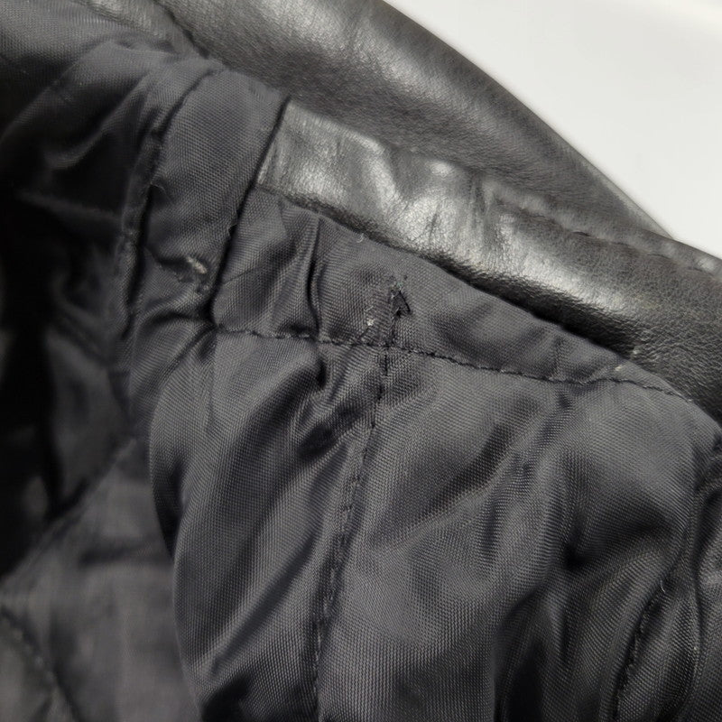 【現状渡し品】【メンズ】 SCHOTT ショット PERFECTO USA製 DOUBLE RIDERS JACKET パーフェクト ダブル ライダース ジャケット アウター 145-260509-cs-14-izu サイズ：38 カラー：ブラック 万代Net店