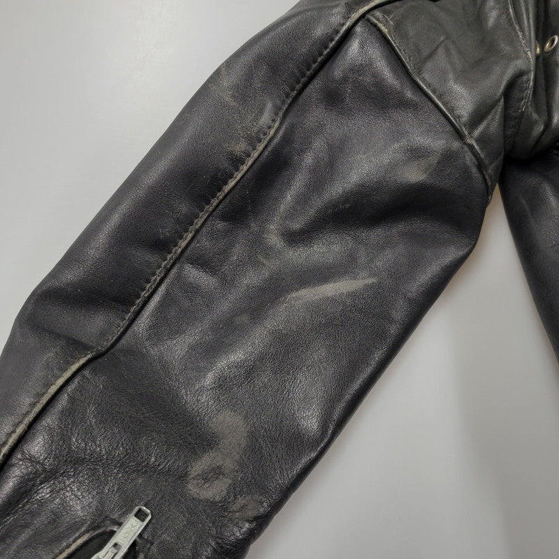 【現状渡し品】【メンズ】 SCHOTT ショット PERFECTO USA製 DOUBLE RIDERS JACKET パーフェクト ダブル ライダース ジャケット アウター 145-260509-cs-14-izu サイズ：38 カラー：ブラック 万代Net店