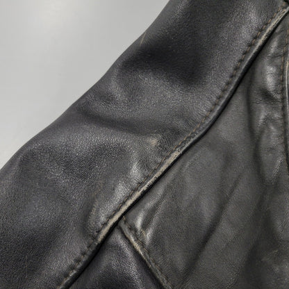 【現状渡し品】【メンズ】 SCHOTT ショット PERFECTO USA製 DOUBLE RIDERS JACKET パーフェクト ダブル ライダース ジャケット アウター 145-260509-cs-14-izu サイズ：38 カラー：ブラック 万代Net店