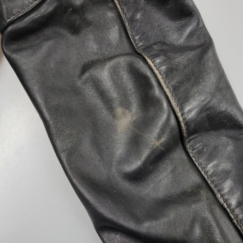 【現状渡し品】【メンズ】 SCHOTT ショット PERFECTO USA製 DOUBLE RIDERS JACKET パーフェクト ダブル ライダース ジャケット アウター 145-260509-cs-14-izu サイズ：38 カラー：ブラック 万代Net店