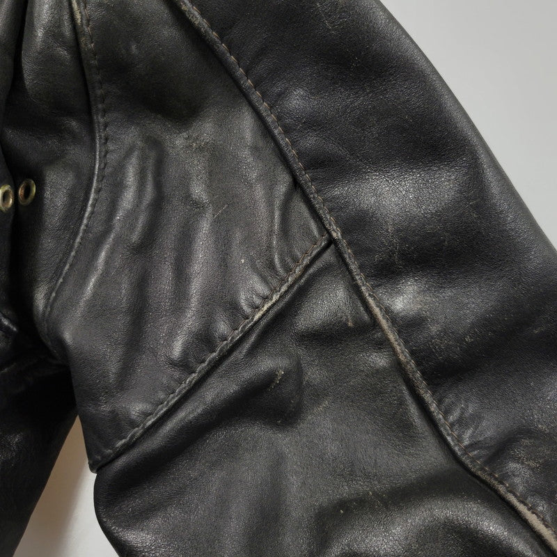 【現状渡し品】【メンズ】 SCHOTT ショット PERFECTO USA製 DOUBLE RIDERS JACKET パーフェクト ダブル ライダース ジャケット アウター 145-260509-cs-14-izu サイズ：38 カラー：ブラック 万代Net店