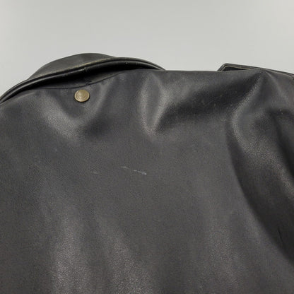 【現状渡し品】【メンズ】 SCHOTT ショット PERFECTO USA製 DOUBLE RIDERS JACKET パーフェクト ダブル ライダース ジャケット アウター 145-260509-cs-14-izu サイズ：38 カラー：ブラック 万代Net店