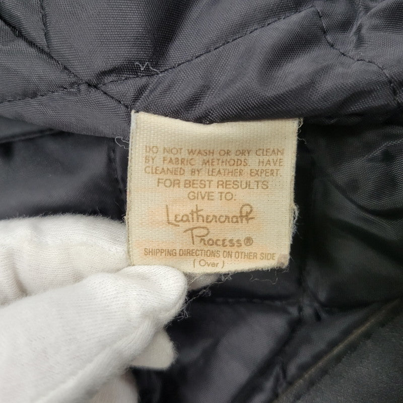 【現状渡し品】【メンズ】 SCHOTT ショット PERFECTO USA製 DOUBLE RIDERS JACKET パーフェクト ダブル ライダース ジャケット アウター 145-260509-cs-14-izu サイズ：38 カラー：ブラック 万代Net店