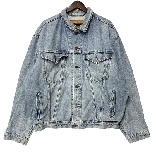 【中古品】【メンズ】 LEVI'S リーバイス 73525-0412 4RH TYPE DENIM JACKET デニム ジャケット アウター 146-260518-ya-02-izu サイズ：L カラー：ライトインディゴ 万代Net店