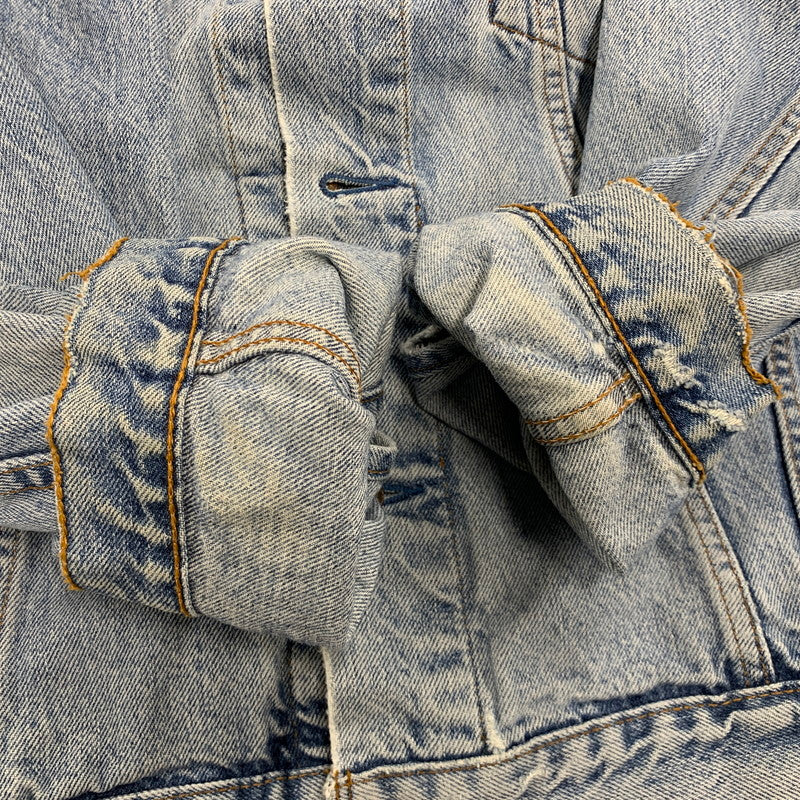 【中古品】【メンズ】 LEVI'S リーバイス 73525-0412 4RH TYPE DENIM JACKET デニム ジャケット アウター 146-260518-ya-02-izu サイズ：L カラー：ライトインディゴ 万代Net店