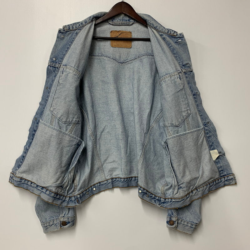 【中古品】【メンズ】 LEVI'S リーバイス 73525-0412 4RH TYPE DENIM JACKET デニム ジャケット アウター 146-260518-ya-02-izu サイズ：L カラー：ライトインディゴ 万代Net店