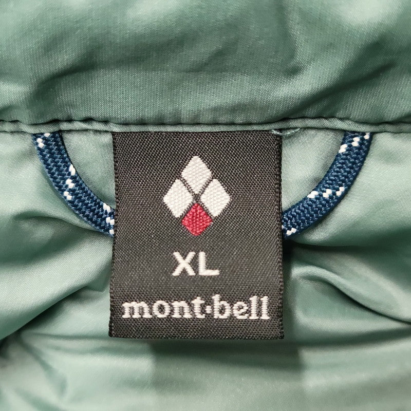 【中古品】【メンズ】 MONT-BELL モンベル 1101674 NEIGE DOWN PARKA ネージュ ダウン パーカ アウター 144-260507-ya-02-izu サイズ：XL カラー：BLUE GREEN 万代Net店