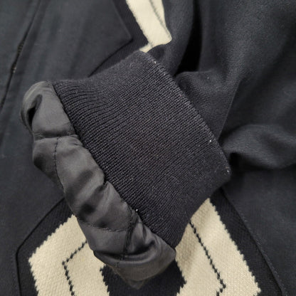 【中古品】【メンズ】 SUPREME シュプリーム 18AW DIAMOND RAYON BOMBER JACKET ダイアモンド レーヨン ボンバー ジャケット アウター 149-260509-cs-23-izu サイズ：S カラー：ブラック 万代Net店