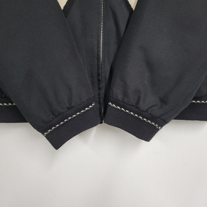 【中古品】【メンズ】 SUPREME シュプリーム 18AW DIAMOND RAYON BOMBER JACKET ダイアモンド レーヨン ボンバー ジャケット アウター 149-260509-cs-23-izu サイズ：S カラー：ブラック 万代Net店