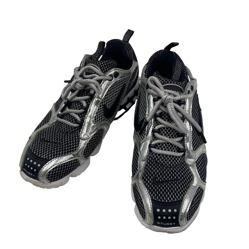 【現状渡し品】【レディース】 NIKE×STUSSY ナイキ×ステューシー CU1854-001 AIR ZOOM SPIRIDON CAGED エア ズーム スピリドン ケージ スニーカー シューズ 靴 160-260507-cs-17-izu サイズ：24.5cm カラー：PURE PLATINUM/BLACK-WHITE 万代Net店
