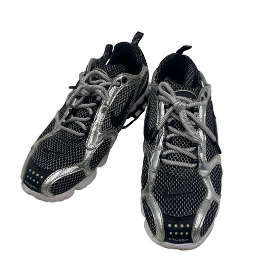 【現状渡し品】【レディース】 NIKE×STUSSY ナイキ×ステューシー CU1854-001 AIR ZOOM SPIRIDON CAGED エア ズーム スピリドン ケージ スニーカー シューズ 靴 160-260507-cs-17-izu サイズ：24.5cm カラー：PURE PLATINUM/BLACK-WHITE 万代Net店