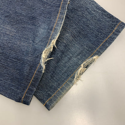 【中古品】【メンズ】 LEVI'S リーバイス 517-03 刻印J22 04年製 日本製 00’S BOOTSCUT DENIM PANTS ブーツカット デニム パンツ ズボン ボトムス 157-260518-ya-06-izu サイズ：34×33 カラー：インディゴ 万代Net店