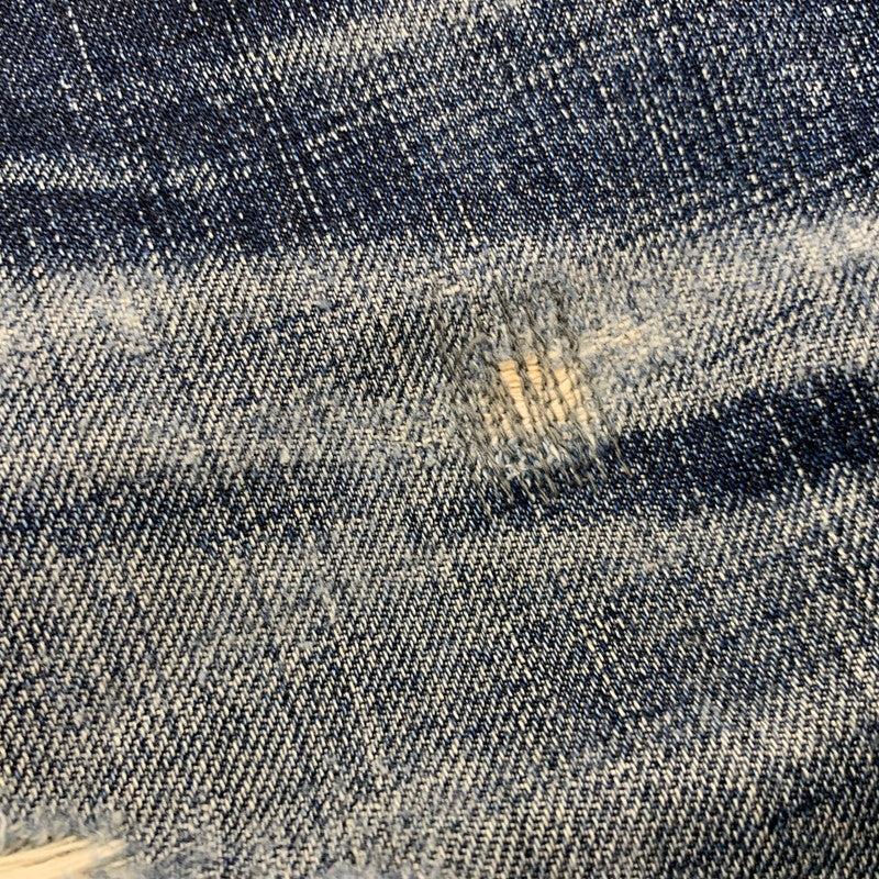 【中古品】【メンズ】 LEVI'S リーバイス 517-03 刻印J22 04年製 日本製 00’S BOOTSCUT DENIM PANTS ブーツカット デニム パンツ ズボン ボトムス 157-260518-ya-06-izu サイズ：34×33 カラー：インディゴ 万代Net店