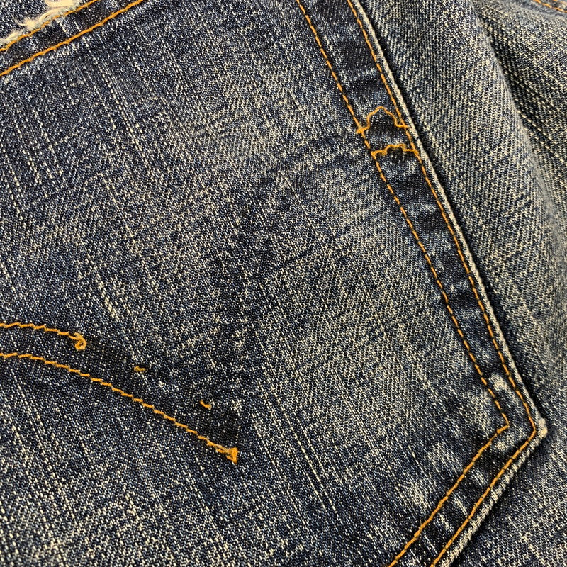 【中古品】【メンズ】 LEVI'S リーバイス 517-03 刻印J22 04年製 日本製 00’S BOOTSCUT DENIM PANTS ブーツカット デニム パンツ ズボン ボトムス 157-260518-ya-06-izu サイズ：34×33 カラー：インディゴ 万代Net店