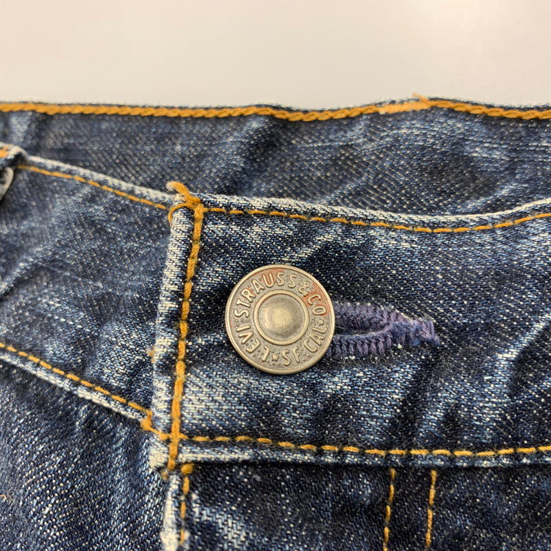 【中古品】【メンズ】 LEVI'S リーバイス 517-03 刻印J22 04年製 日本製 00’S BOOTSCUT DENIM PANTS ブーツカット デニム パンツ ズボン ボトムス 157-260518-ya-06-izu サイズ：34×33 カラー：インディゴ 万代Net店