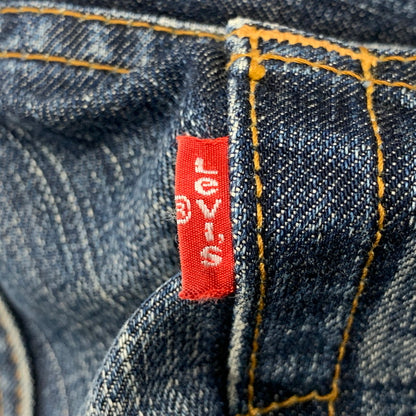 【中古品】【メンズ】 LEVI'S リーバイス 517-03 刻印J22 04年製 日本製 00’S BOOTSCUT DENIM PANTS ブーツカット デニム パンツ ズボン ボトムス 157-260518-ya-06-izu サイズ：34×33 カラー：インディゴ 万代Net店