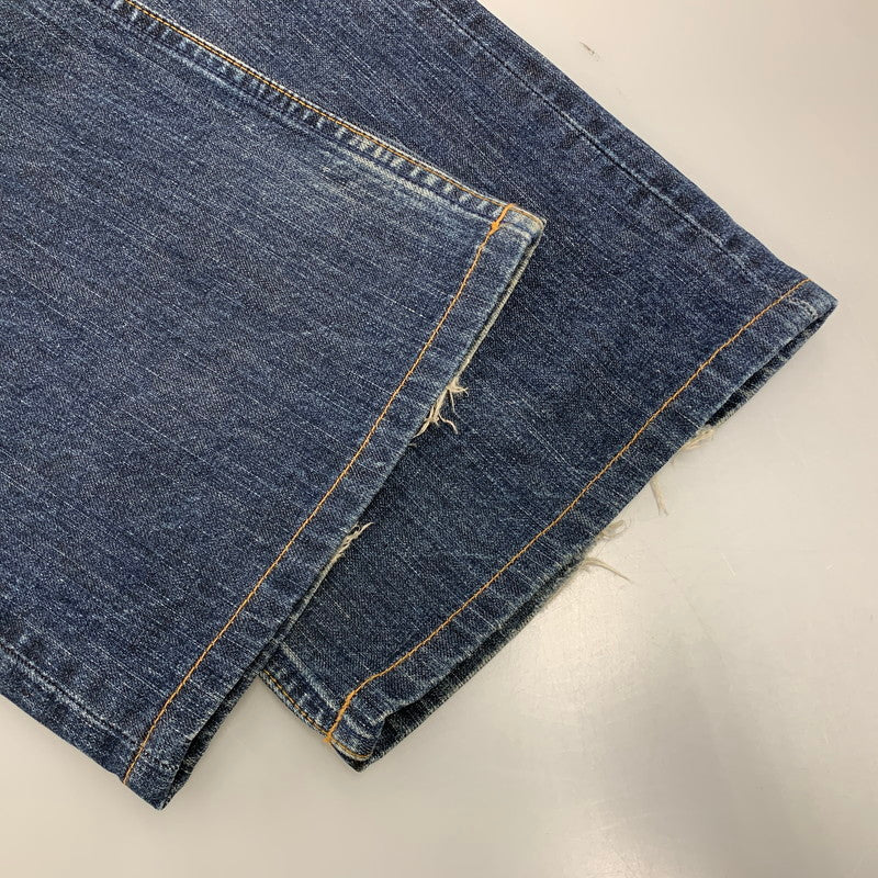 【中古品】【メンズ】 LEVI'S リーバイス 517-03 刻印J22 04年製 日本製 00’S BOOTSCUT DENIM PANTS ブーツカット デニム パンツ ズボン ボトムス 157-260518-ya-06-izu サイズ：34×33 カラー：インディゴ 万代Net店