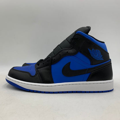 【中古美品】【メンズ】 NIKE ナイキ AIR JORDAN 1 MID DQ8426-042 エア ジョーダン 1 ミッド スニーカー シューズ 靴 160-260511-as-03-izu サイズ：29cm カラー：BLACK/ROYAL BLUE-BLACK-WHITE 万代Net店