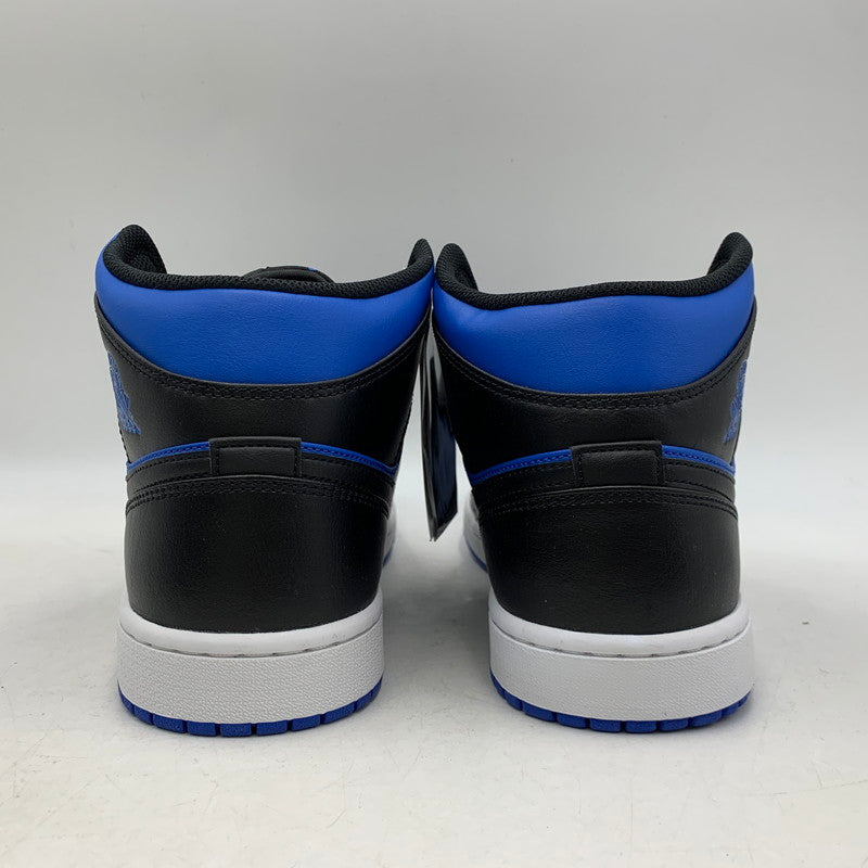 【中古美品】【メンズ】 NIKE ナイキ AIR JORDAN 1 MID DQ8426-042 エア ジョーダン 1 ミッド スニーカー シューズ 靴 160-260511-as-03-izu サイズ：29cm カラー：BLACK/ROYAL BLUE-BLACK-WHITE 万代Net店
