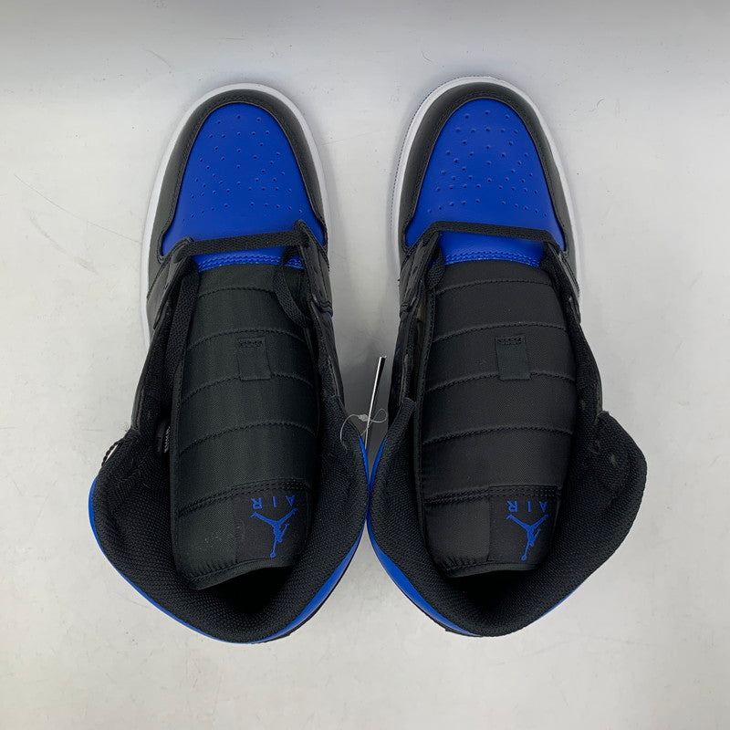 【中古美品】【メンズ】 NIKE ナイキ AIR JORDAN 1 MID DQ8426-042 エア ジョーダン 1 ミッド スニーカー シューズ 靴 160-260511-as-03-izu サイズ：29cm カラー：BLACK/ROYAL BLUE-BLACK-WHITE 万代Net店