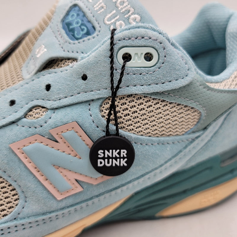 【中古美品】【メンズ】 NEW BALANCE ニューバランス × JOE FRESHGOODS ジョー フレッシュグッズ MR993JF1 PERFORMANCE ART パフォーマンス アート スニーカー 靴 162-260508-kh-08-izu サイズ：29 カラー：ライトブルー系 万代Net店