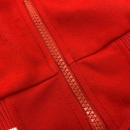 【中古品】【メンズ】 TED COMPANY テッドカンパニー TED MAN DEVIL'S LEAGUE TRACK　JACKET テッドマン　デビルズ リーグ トラックジャケット アウター 145-260518-ya-03-izu サイズ：L カラー：RED 万代Net店