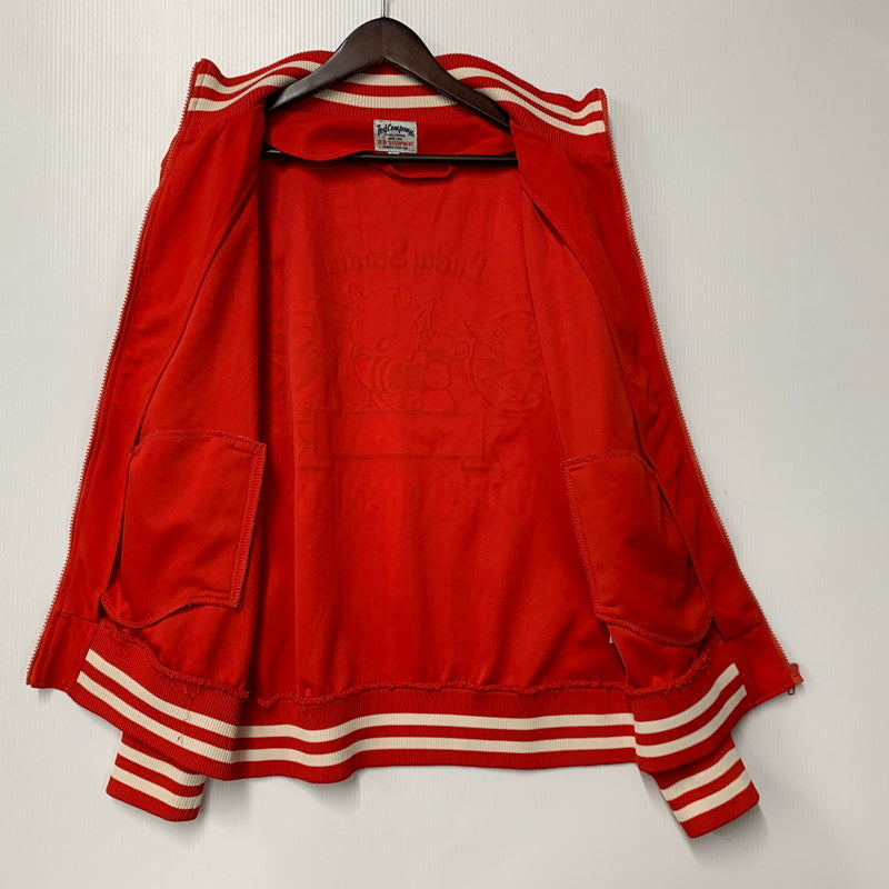【中古品】【メンズ】 TED COMPANY テッドカンパニー TED MAN DEVIL'S LEAGUE TRACK　JACKET テッドマン　デビルズ リーグ トラックジャケット アウター 145-260518-ya-03-izu サイズ：L カラー：RED 万代Net店