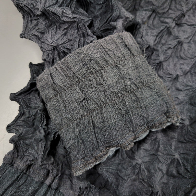 【中古品】【メンズ】 MASU エムエーエスユー SPIKY ZIP HOODIE FADED MPFW-BL0724 ジップパーカー フーディ 141-260509-as-12-izu サイズ：46 カラー：グレー系 万代Net店