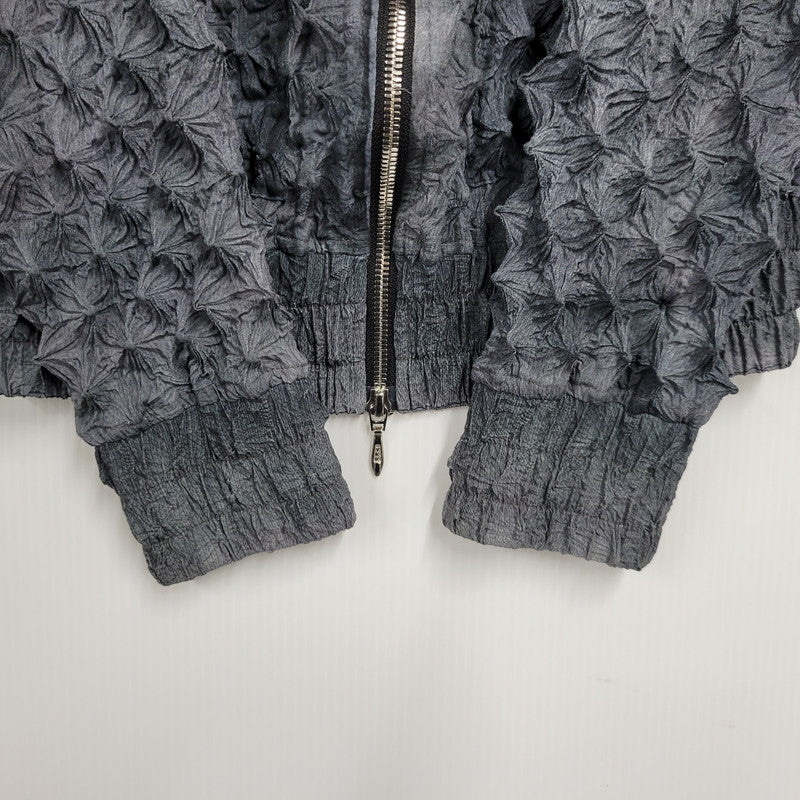 【中古品】【メンズ】 MASU エムエーエスユー SPIKY ZIP HOODIE FADED MPFW-BL0724 ジップパーカー フーディ 141-260509-as-12-izu サイズ：46 カラー：グレー系 万代Net店