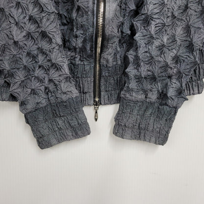 【中古品】【メンズ】 MASU エムエーエスユー SPIKY ZIP HOODIE FADED MPFW-BL0724 ジップパーカー フーディ 141-260509-as-12-izu サイズ：46 カラー：グレー系 万代Net店