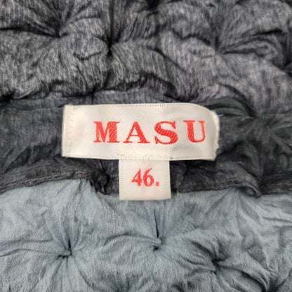 【中古品】【メンズ】 MASU エムエーエスユー SPIKY ZIP HOODIE FADED MPFW-BL0724 ジップパーカー フーディ 141-260509-as-12-izu サイズ：46 カラー：グレー系 万代Net店