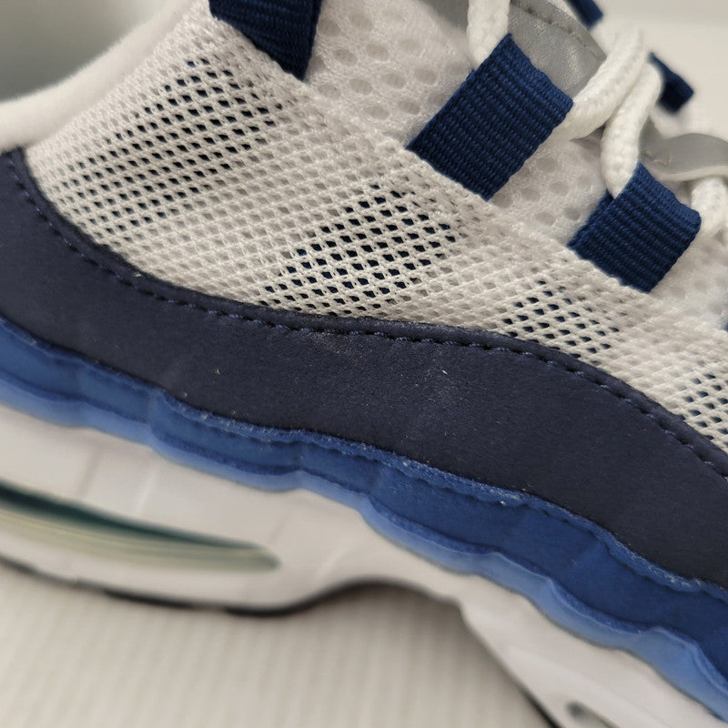 【中古美品】【メンズ】 NIKE ナイキ AIR MAX 95 BIG BUBBLE IH7855-100 エア マックス 95 ビッグバブル スニーカー 靴 160-260509-as-21-izu サイズ：28cm カラー：WHITE/EMERALD GREEN-LAKE BLUE 万代Net店