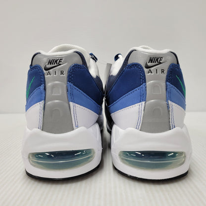 【中古美品】【メンズ】 NIKE ナイキ AIR MAX 95 BIG BUBBLE IH7855-100 エア マックス 95 ビッグバブル スニーカー 靴 160-260509-as-21-izu サイズ：28cm カラー：WHITE/EMERALD GREEN-LAKE BLUE 万代Net店
